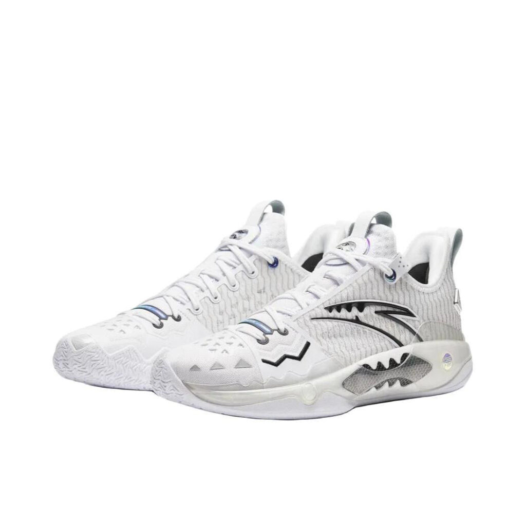 ANTA Kyrie Irving KI Shockwave 5 Pro White Basketball Shoes – ANTA KAI ...