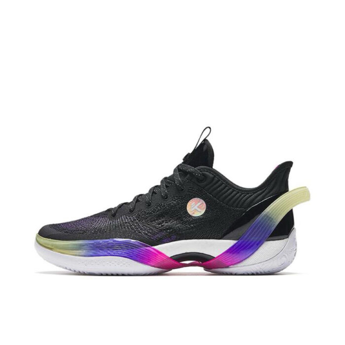 ANTA Men Klay Thompson 3-Point Rain“Dark rain”Basketball Shoes in Black Purple