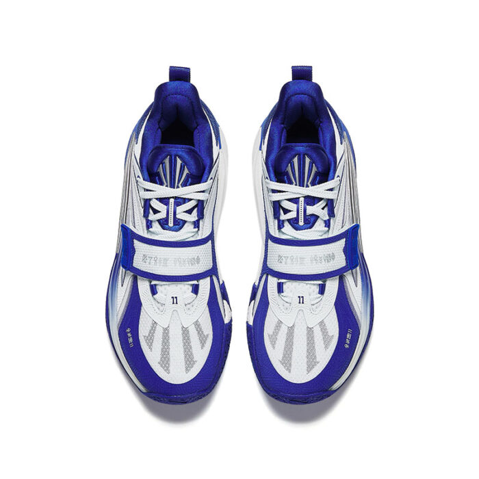 Kyrie Irving ANTA KAI 1 “Eleven” Basketball Shoes in White Blue - Image 4