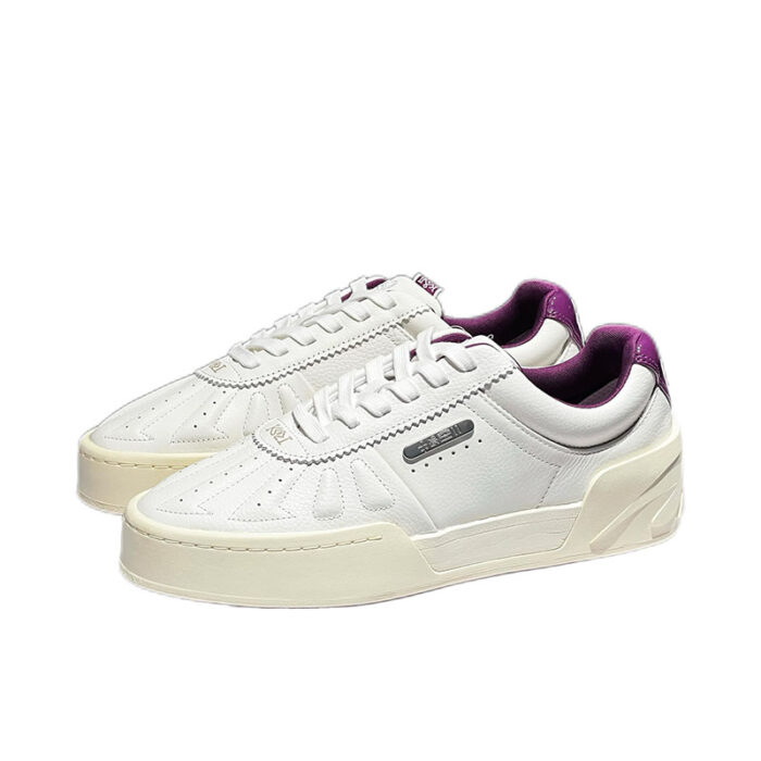 ANTA KAI HELA STYLE 1 LOW lyrie lrving Casual Shoes in White Purple - Image 2