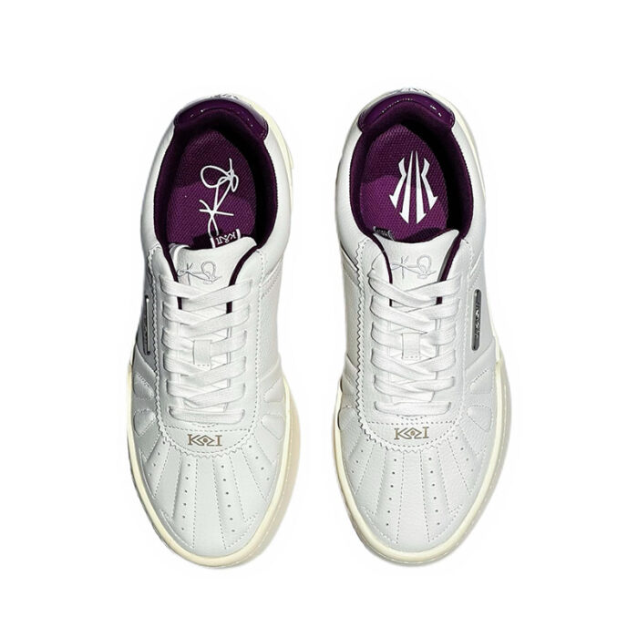 ANTA KAI HELA STYLE 1 LOW lyrie lrving Casual Shoes in White Purple - Image 3