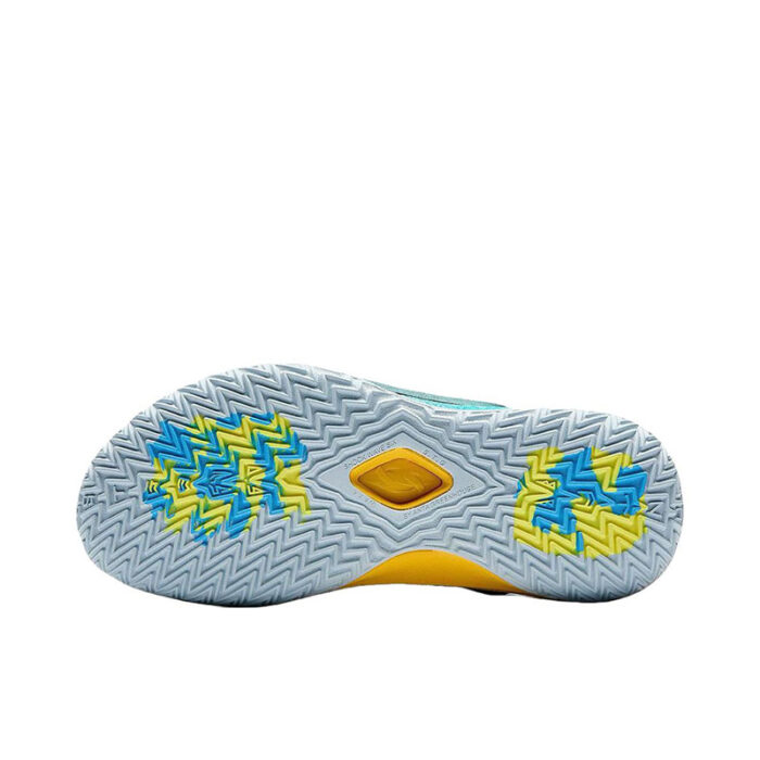 ANTA Shockwave 6 "Blue Yellow " Kyrie Irving Basketball Shoes - Image 5