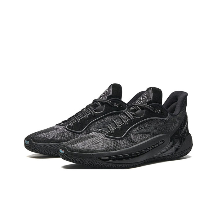 ANTA Shockwave 6 Pro "Black Warrior" Kyrie Irving Basketball Shoes - Image 3