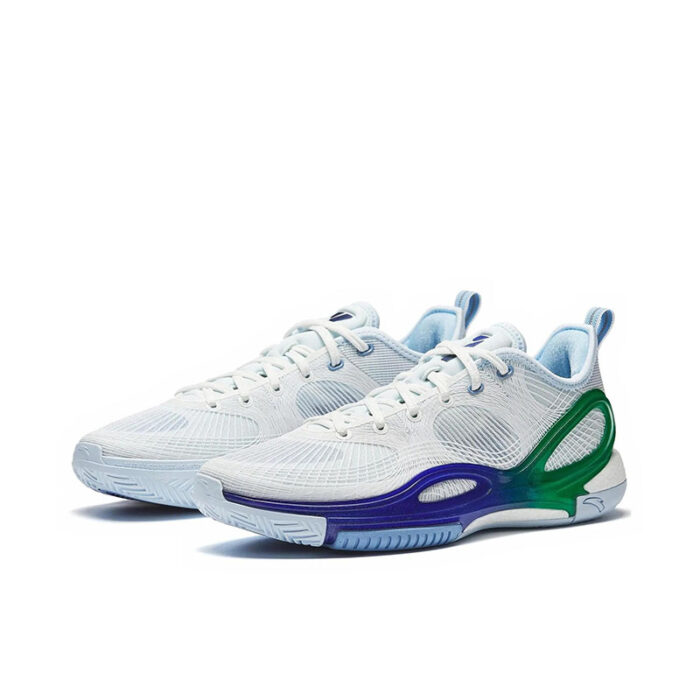 ANTA Men Klay Thompson Splash 7 ROCCO Basketball shoes White Blue Green - Image 3