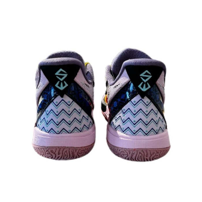 ANTA Shockwave 6 Pro "Flamingo" Kyrie Irving Basketball Shoes - Image 4