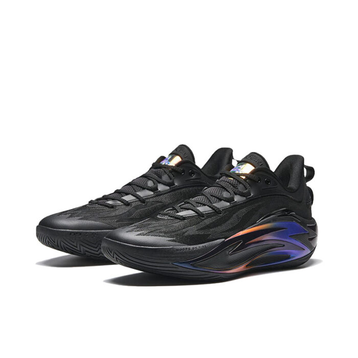 ANTA Shockwave 7 Pro "Dark Matter" Kyrie Irving Basketball Shoes - Image 3